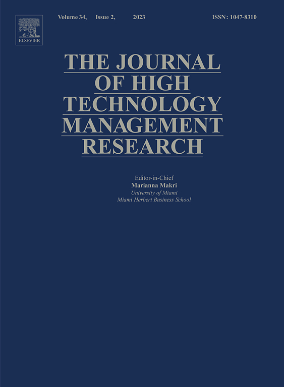 Go to journal home page - The Journal of High Technology Management Research